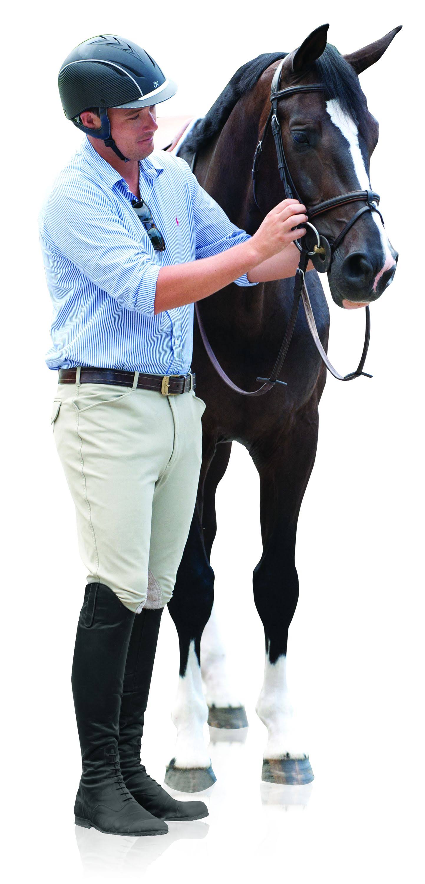 Navy Euroweave Knee Patch Breech T9832