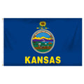 Kansas Flag 5ft. x 8ft. Spun Polyester O4833
