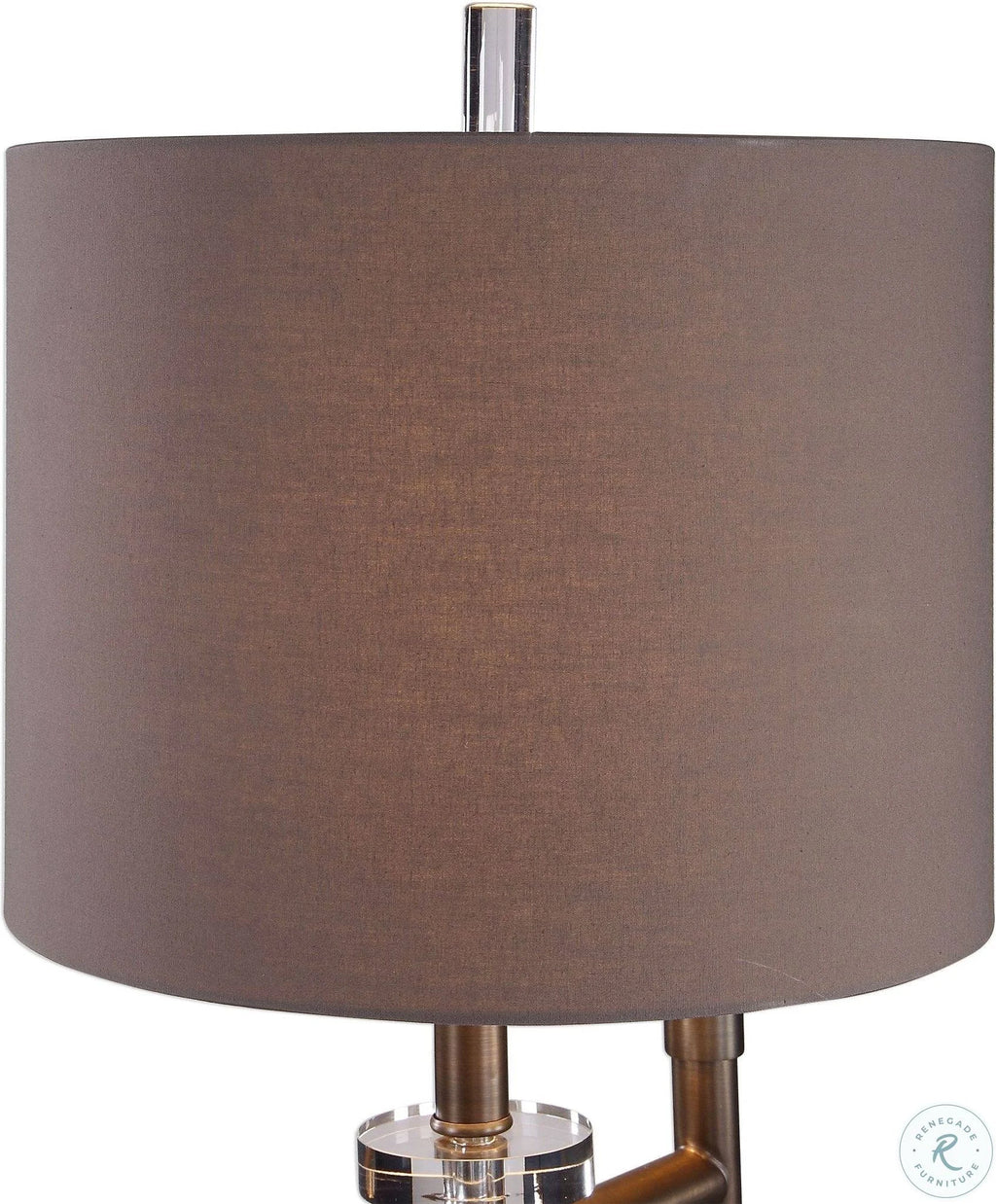 Dark Bronze Buffet Lamp O598