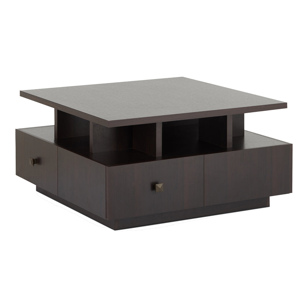 Espresso Storage Coffee Table Z24433
