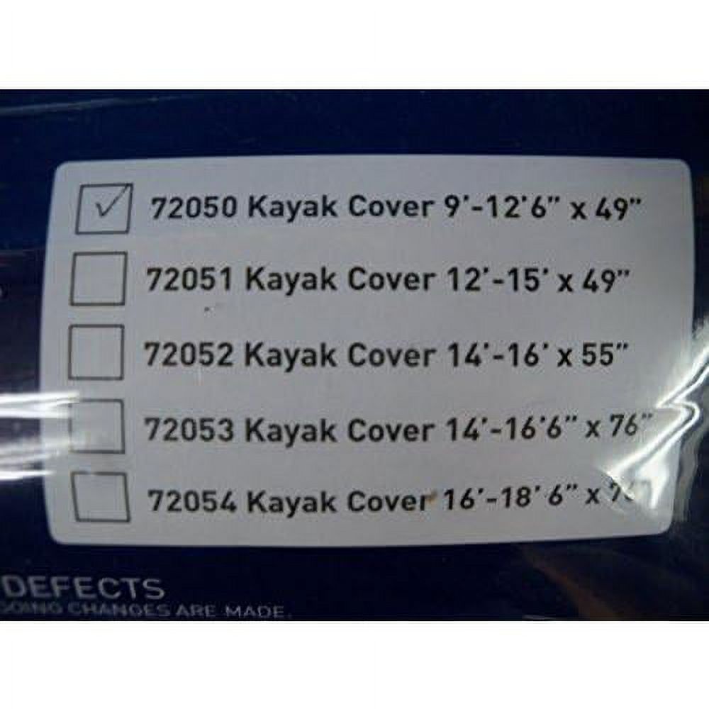Kayak Cover 9'-12' C929