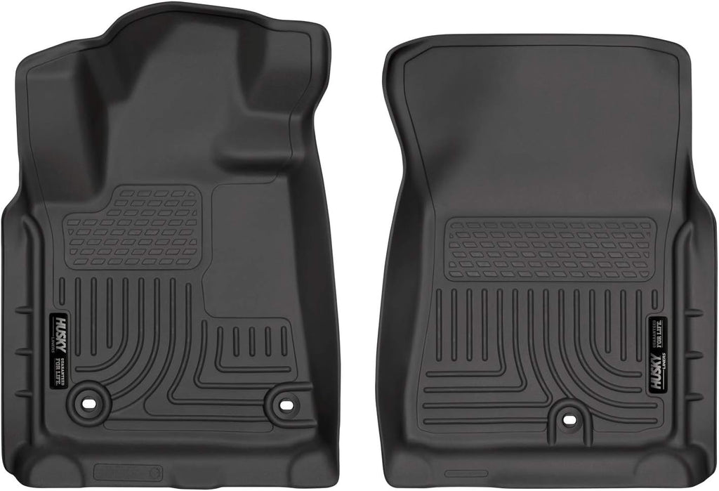 Black Front Floor Liners 2 Pcs X857463