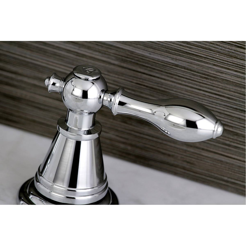 Polished Chrome Widespread Bathroom Faucet N78341