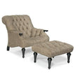Tufted Rectangle Ottoman G3886