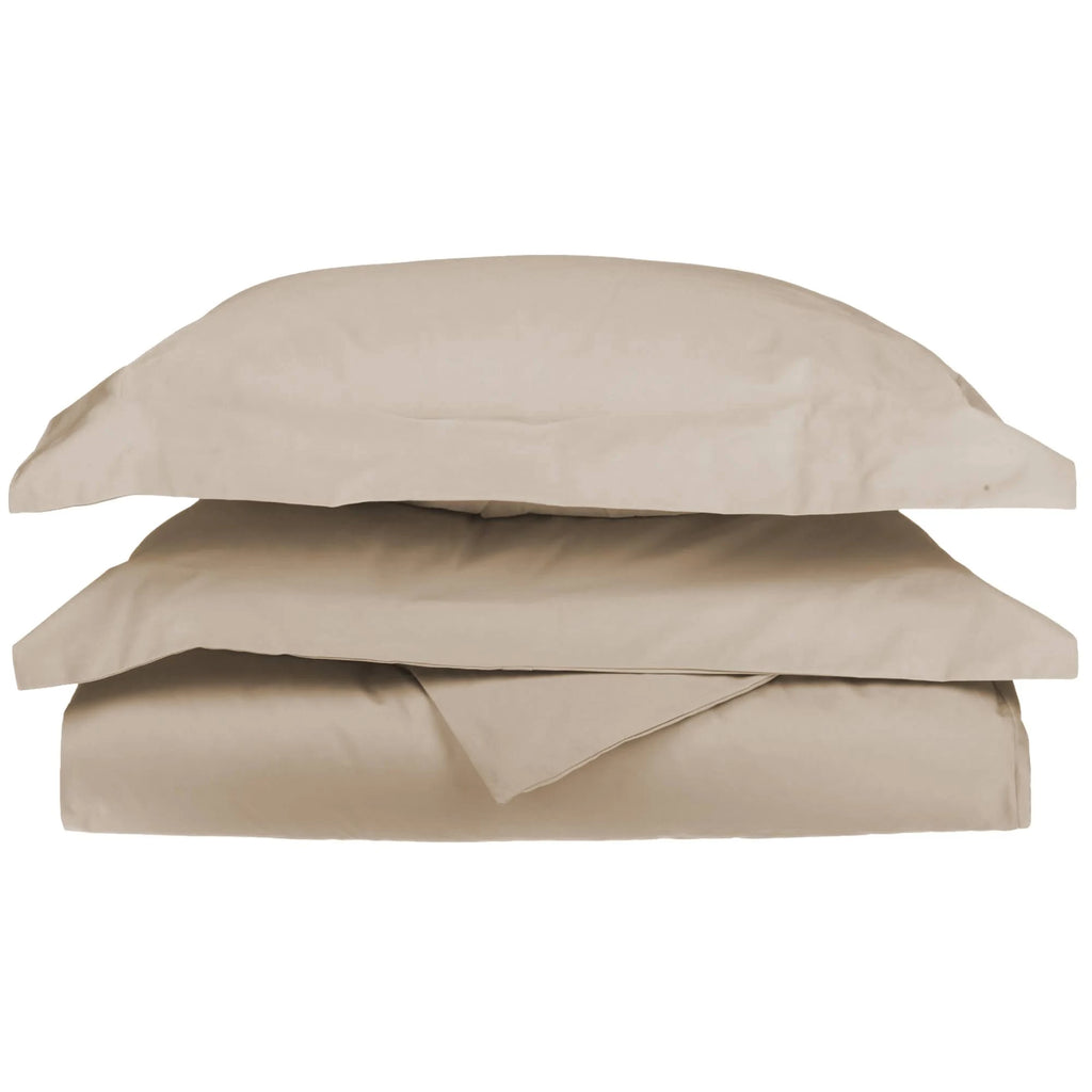 Linen Solid Duvet Cover Set King/California King P7103