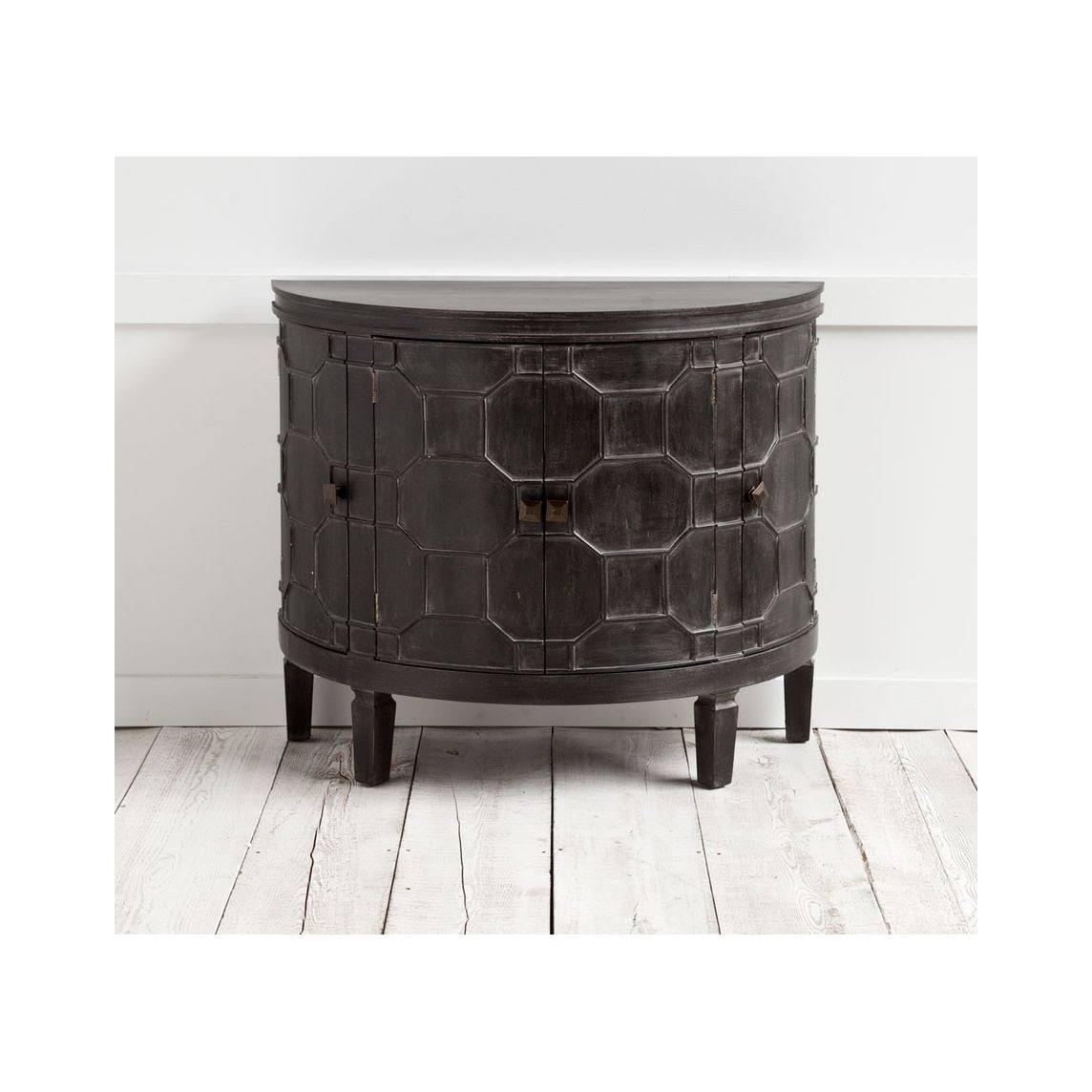 Black Wood Cabinet H30664