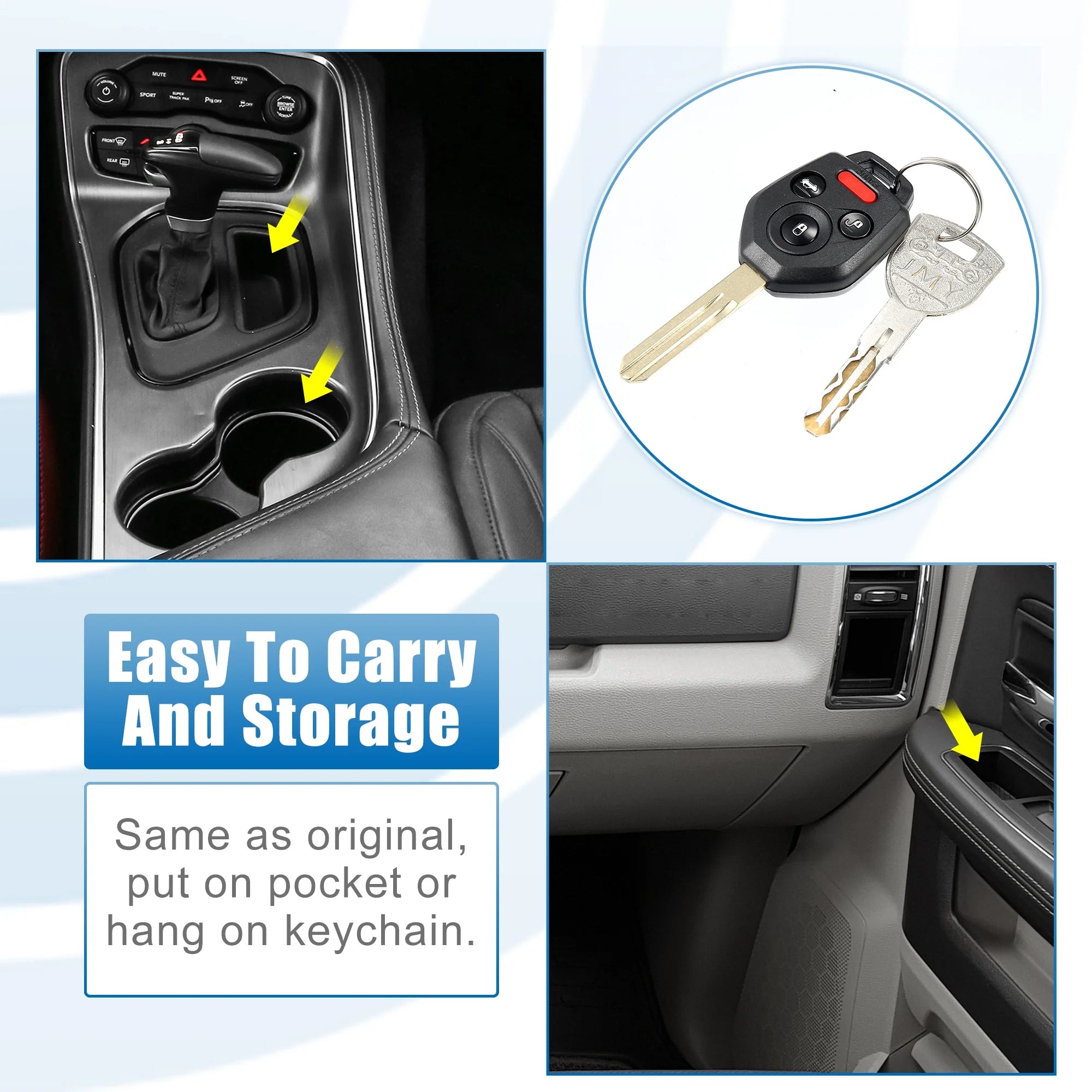 Keyless Entry Remote Control Key Fob 433MHz B539235
