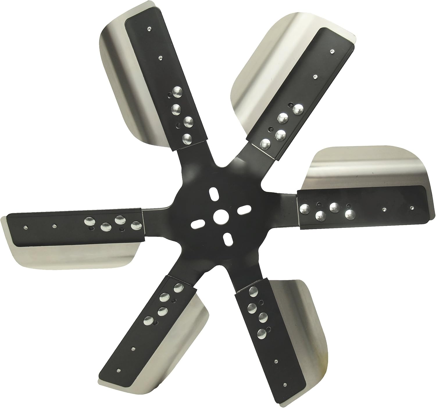 18" Stainless Steel Flex Fan Standard Rotation Pack of 2 X8599