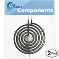 2-Pack 6 inch 5 Turns Surface Burner Element for Range Stove Cooktop Z160