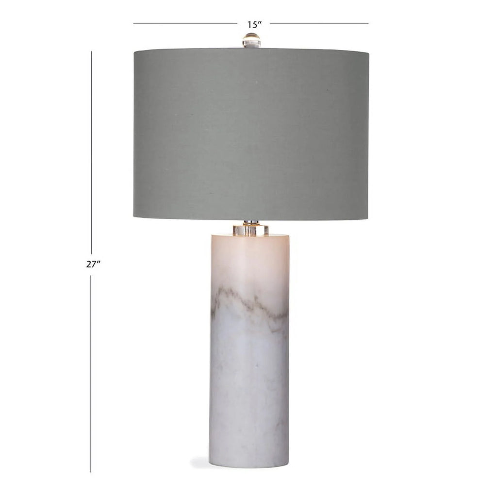 White Marble Table Lamp Z227