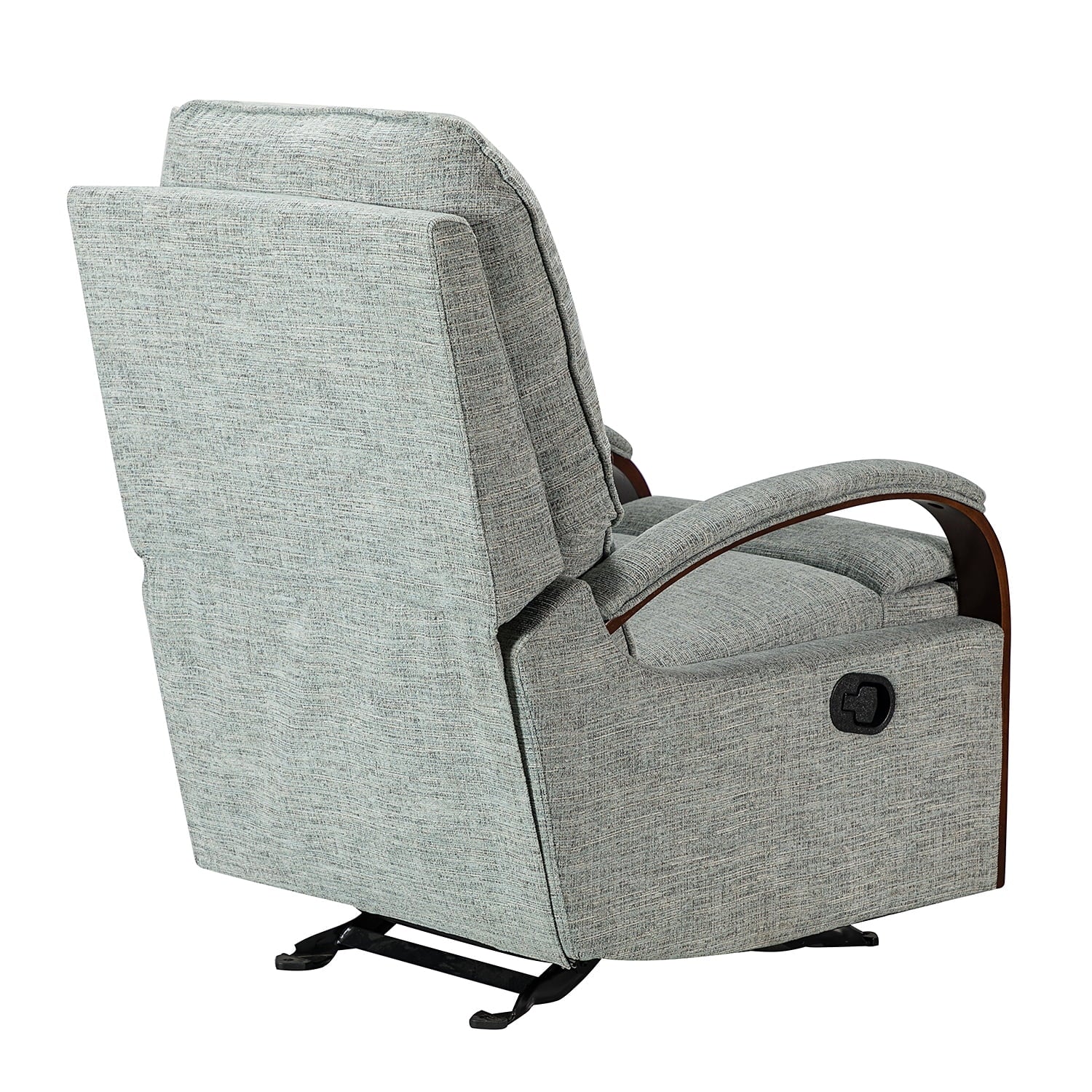 Sage Upholstered Rocking Recliner Chair with Metal Base W9896