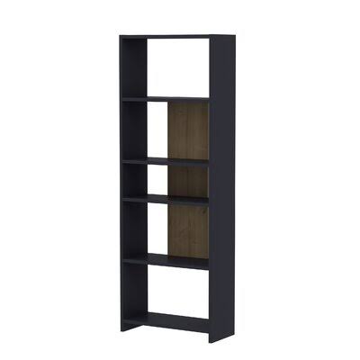 Anthracite Oak Standard Bookcase Z678516