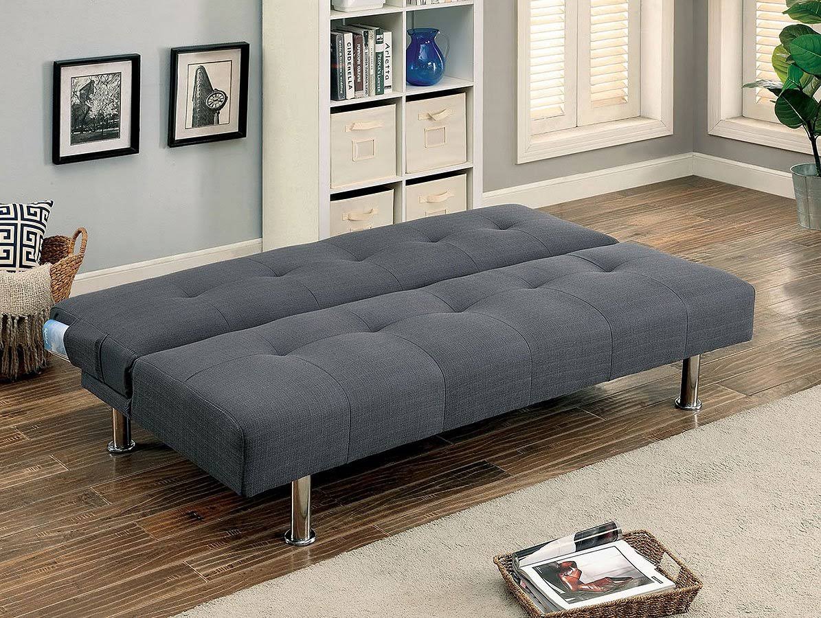 Gray Futon Sofa E1169