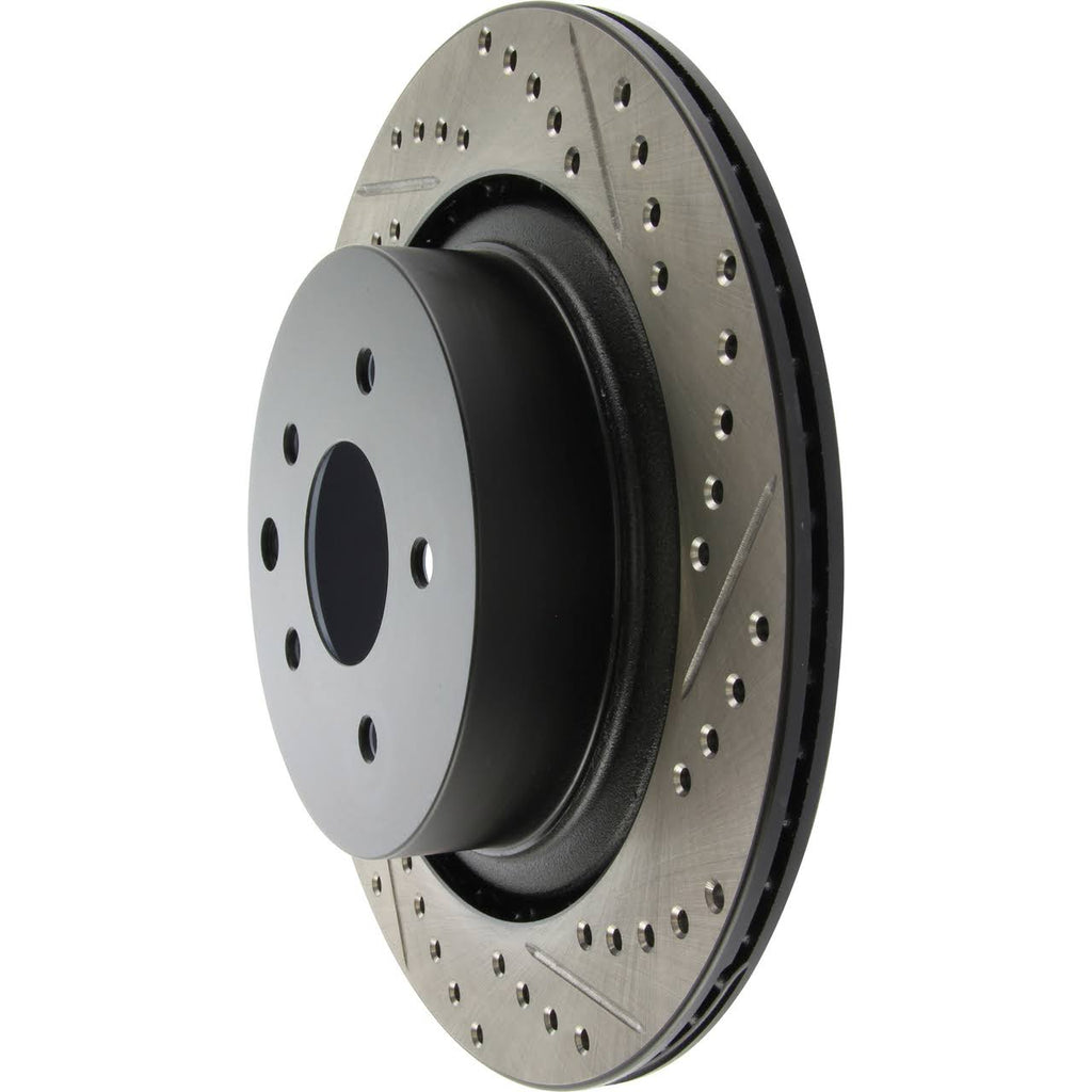 Sport Drilled/Slotted Brake Rotor, Rear Left R163182