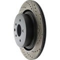 Sport Drilled/Slotted Brake Rotor, Rear Left R163182