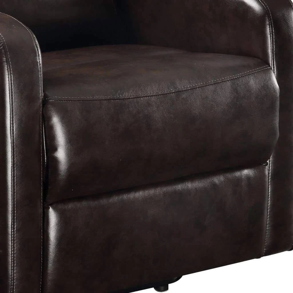 Espresso PU Power Lift Recliner S28591