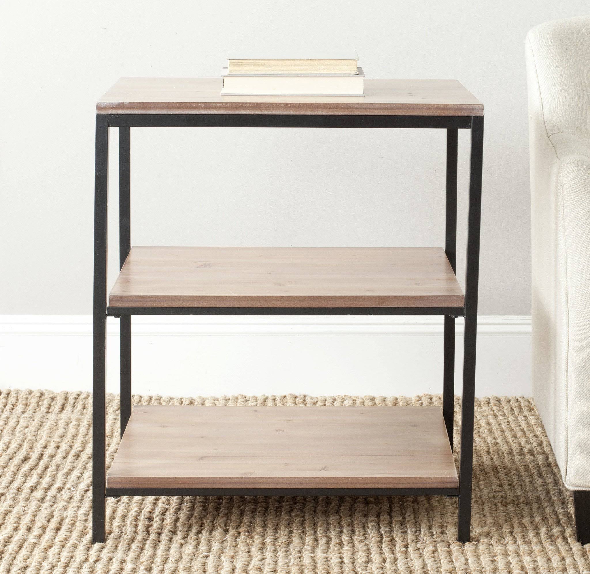 3 Tier Steel Teal Shelf Unit J659387