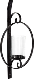 Gold Metal Wall Candle Holder Sconce, Pack of 2 X394