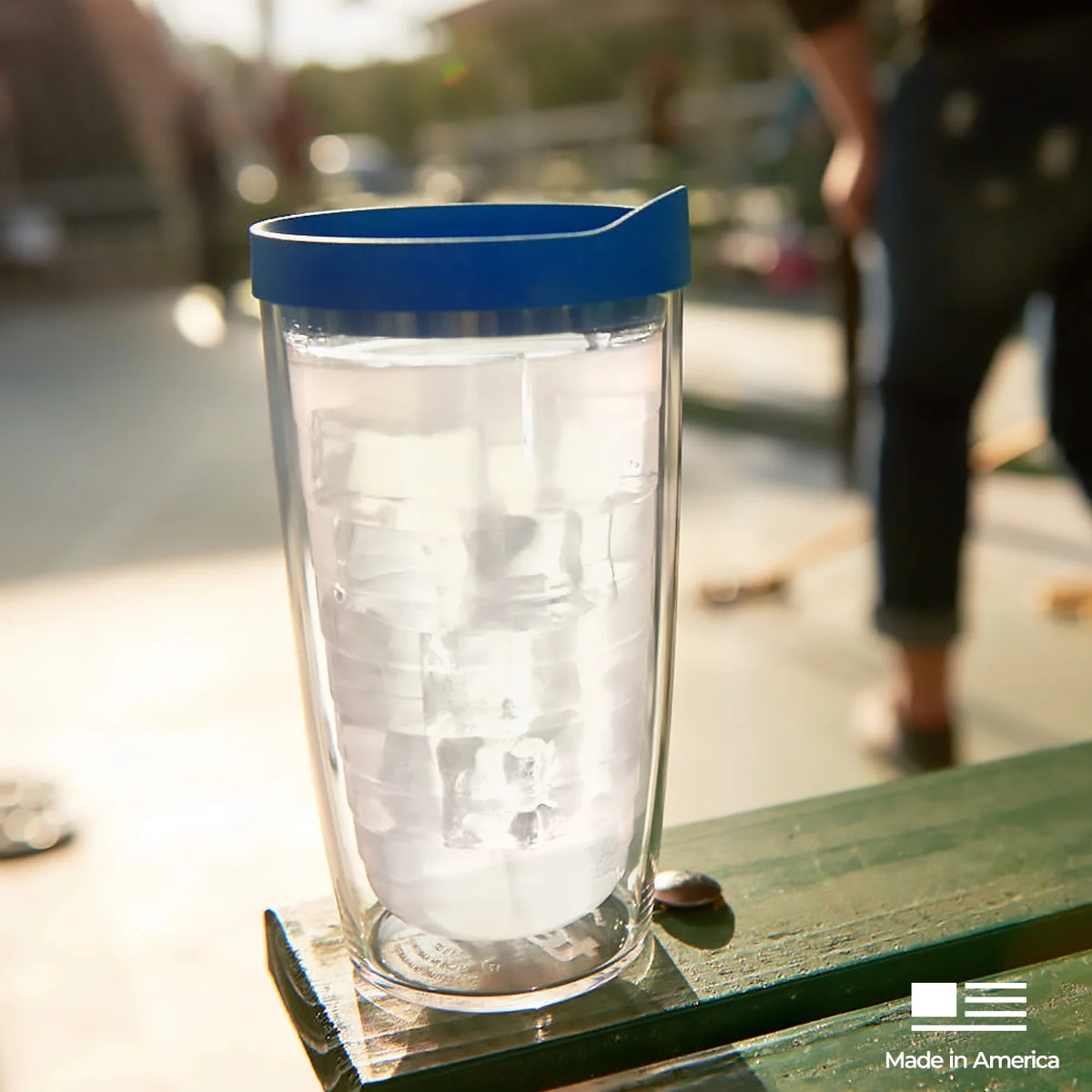 Double Walled Insulated Tumbler Travel Cup, 16oz I73275
