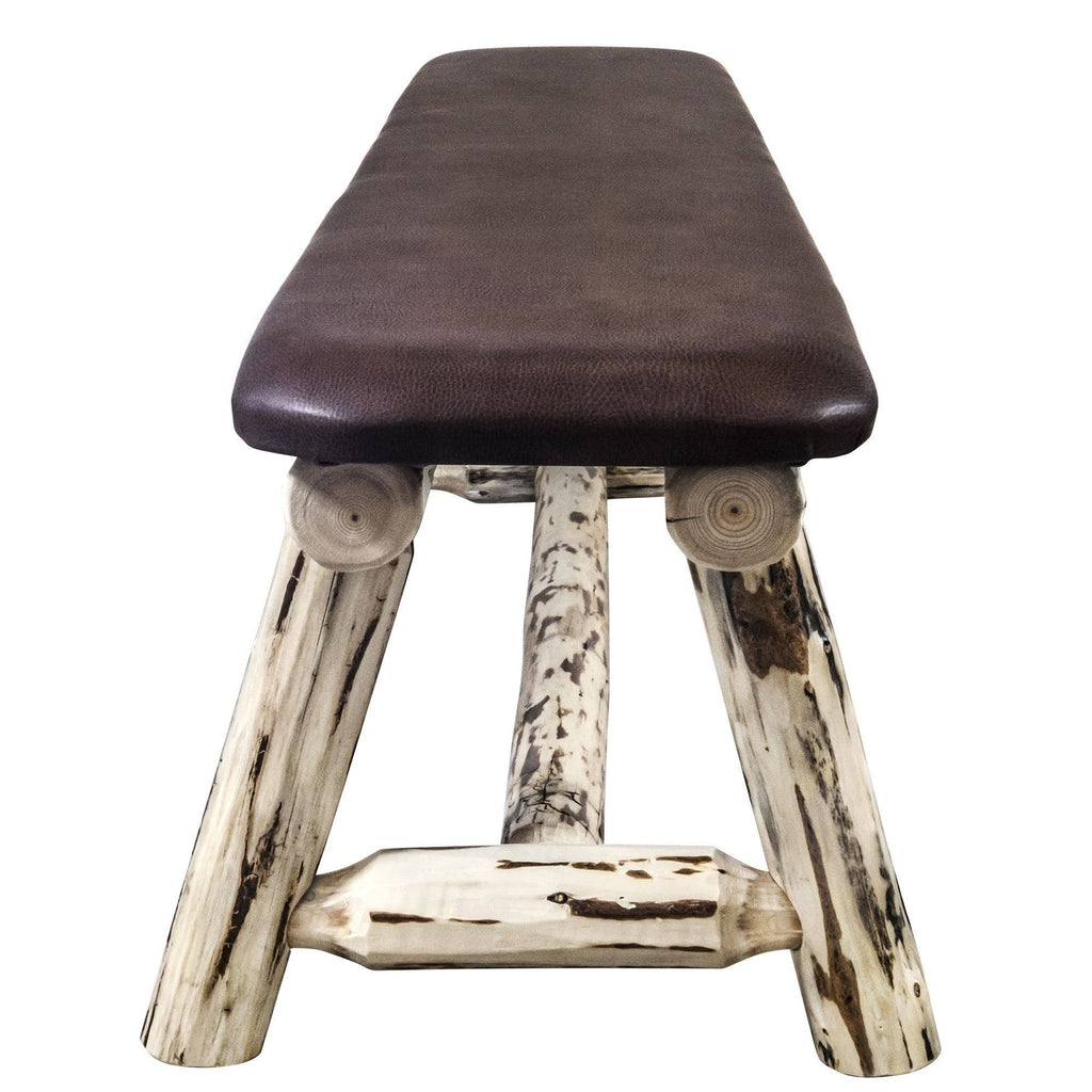 6ft Pine Wood Plank Style Bench S334584