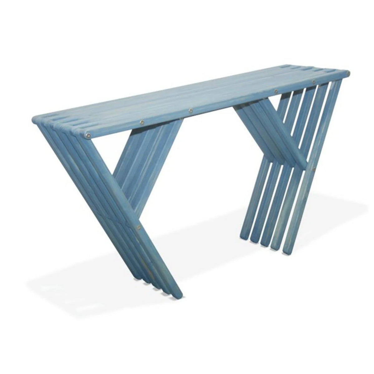 Sky Blue Console Table A8645