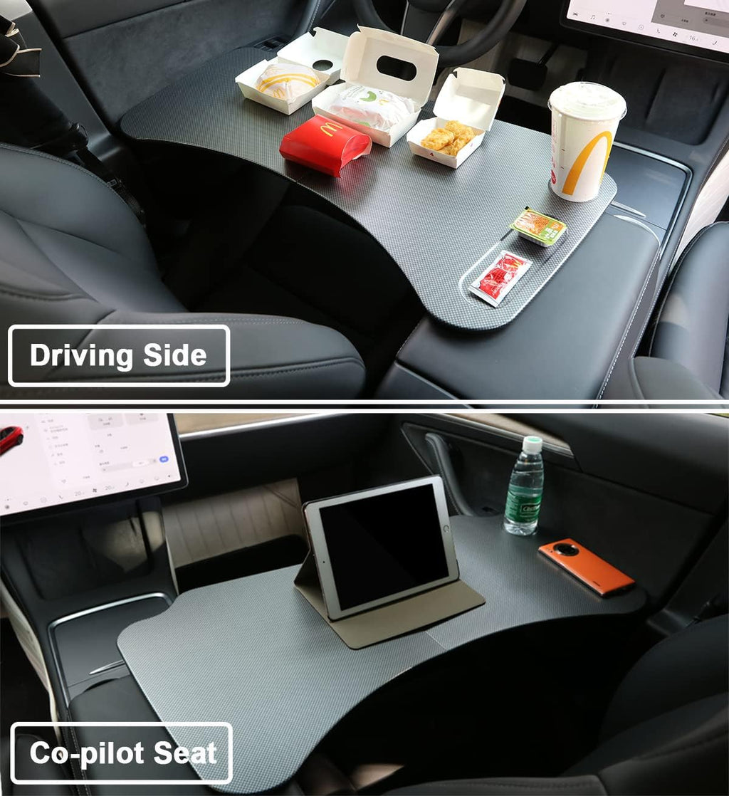 Car Laptop Desk Tray for Tesla Model Y Model 3 E404