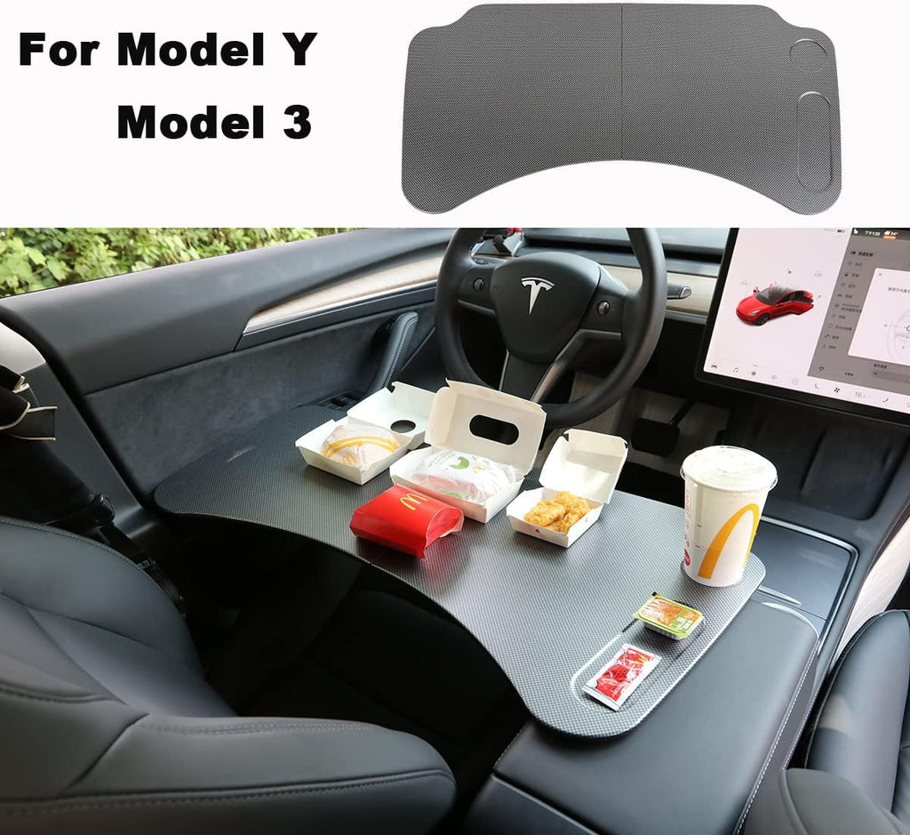 Car Laptop Desk Tray for Tesla Model Y Model 3 E404