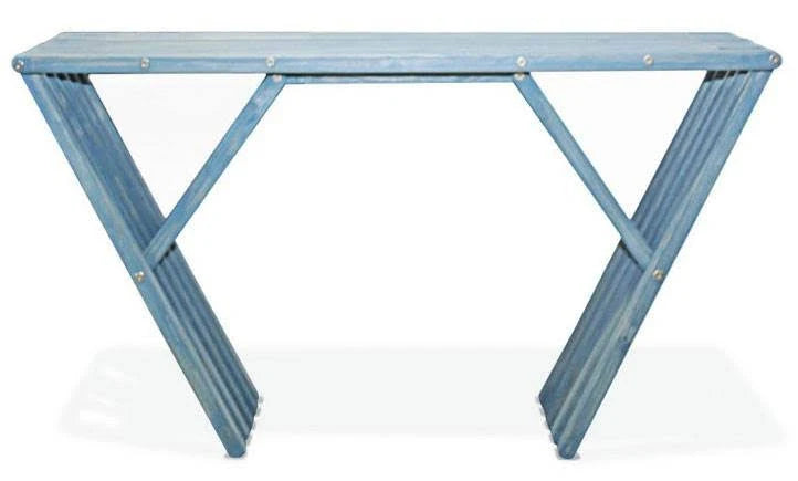 Sky Blue Console Table A8645