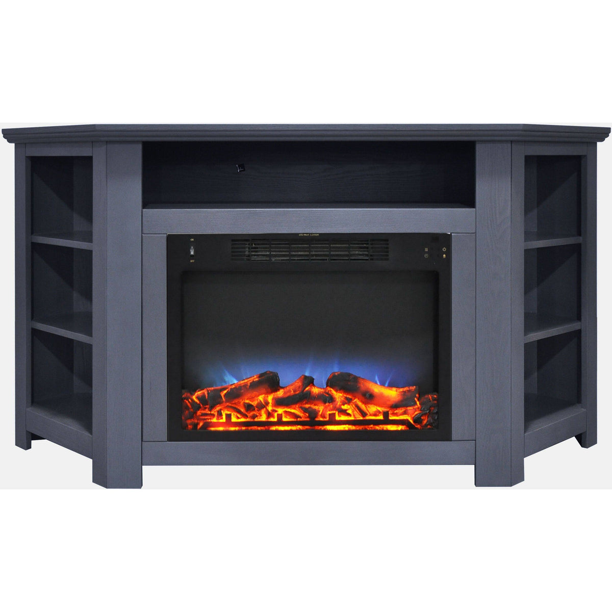 Electric Corner Fireplace with LED Multi-Color Display P90675