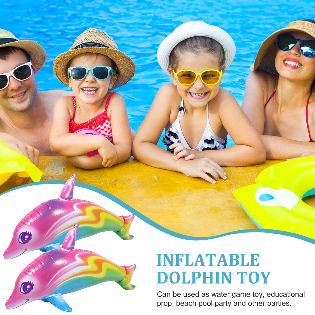 2pcs Inflatable Dolphin Toys A801