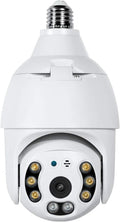 2K 3.0MP Wireless PTZ Security Camera with E27 Bulb Connector U73418