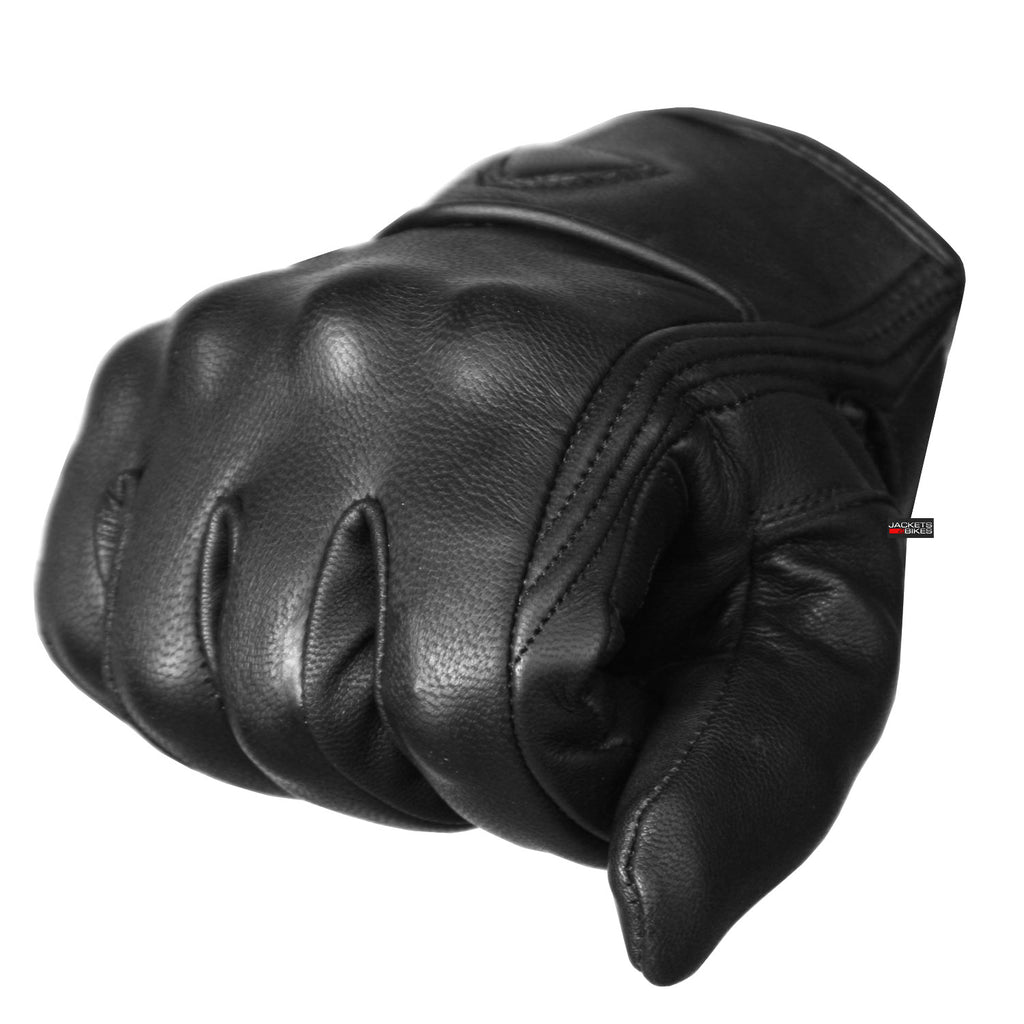 Men's Leather Motorcycle Gel Gloves A875311