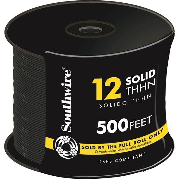 12 Gauge THHN Solid Conduit Wire M8054