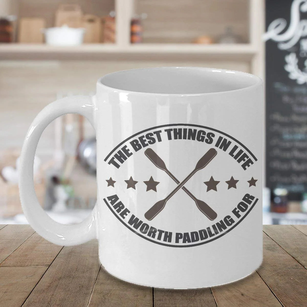 Kayaking Pun Coffee & Tea Mug Cup (15oz) L7663