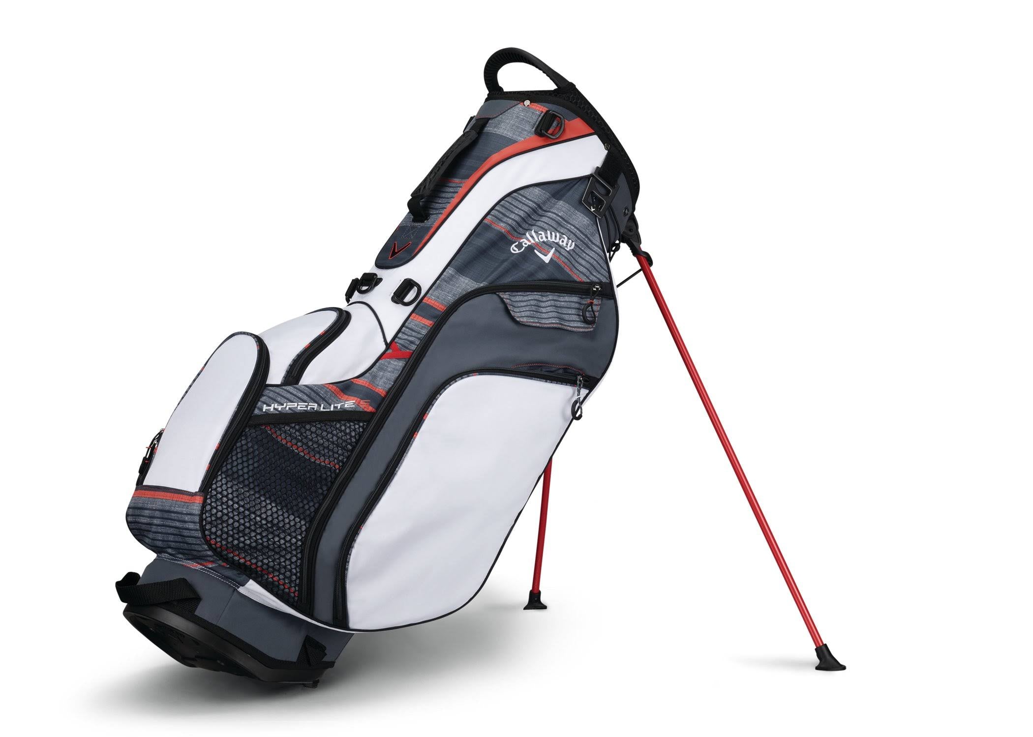 Titanium Red Black Stand Bag V756