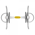 Nathe Full Cheek Snaffle with 18mm Double-Jointed Mouth U754