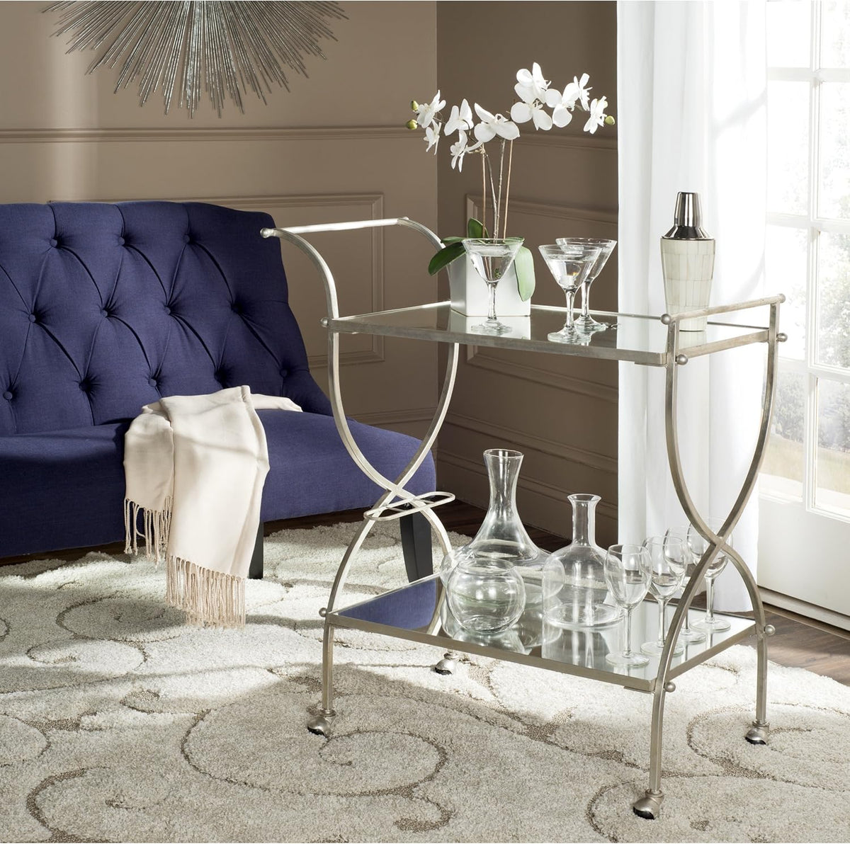 Gold Bar Cart C233