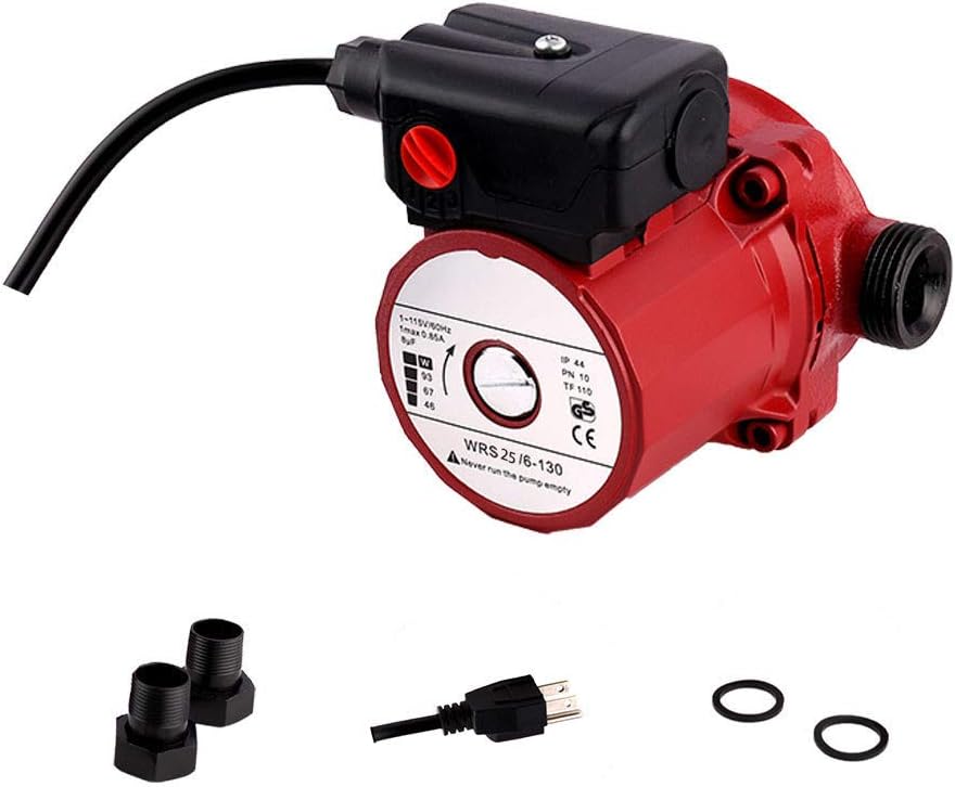 Pressure Booster Pump 115V 3-Speed Cast Iron 1 inch Outlet U61424