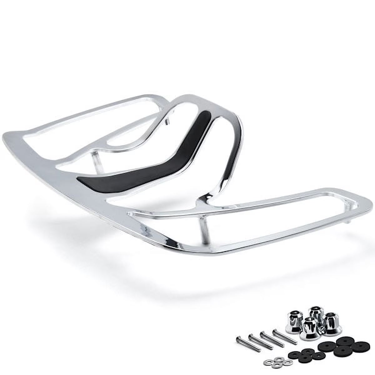 Chrome Cargo Travel Trunk Rack F194