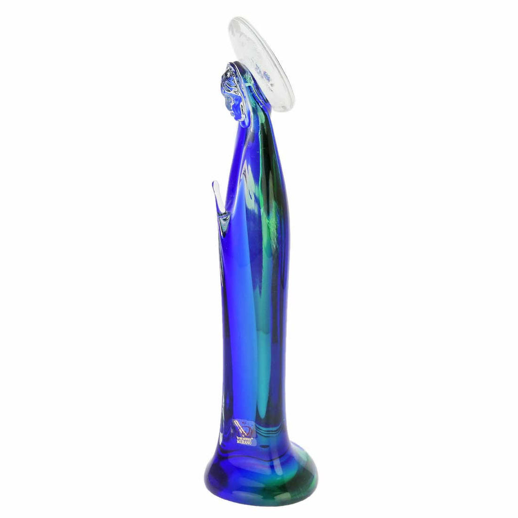Green Blue Murano Glass Madonna U554