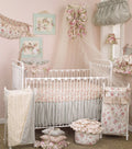 Tea Party 7 Piece Crib Bedding Set T459822