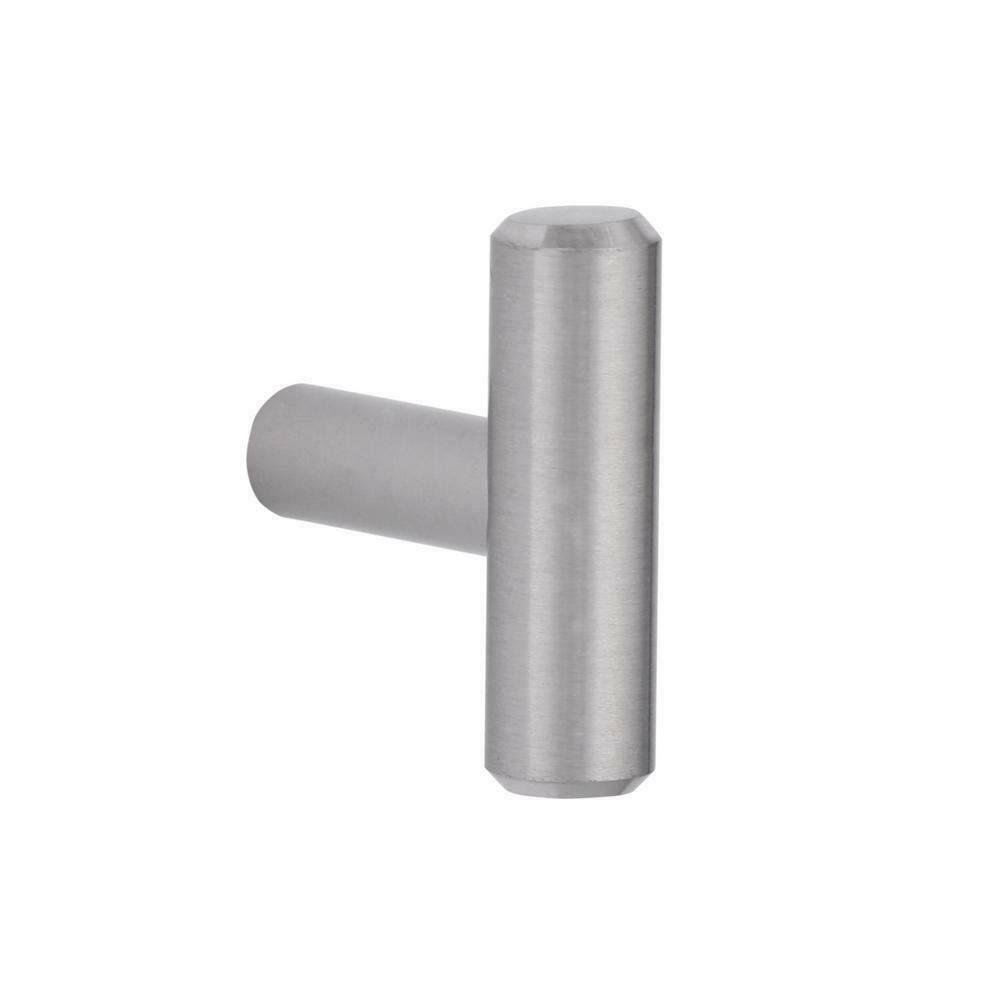 Brushed Steel Bar Cabinet Knob 24-Pack M900