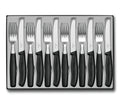 Swiss Classic Table Set - Black - 4 in F755339