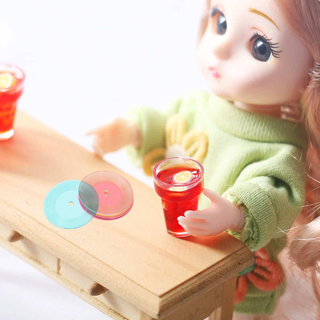 6 Pcs Plastic Dollhouse Music Accessories C9355