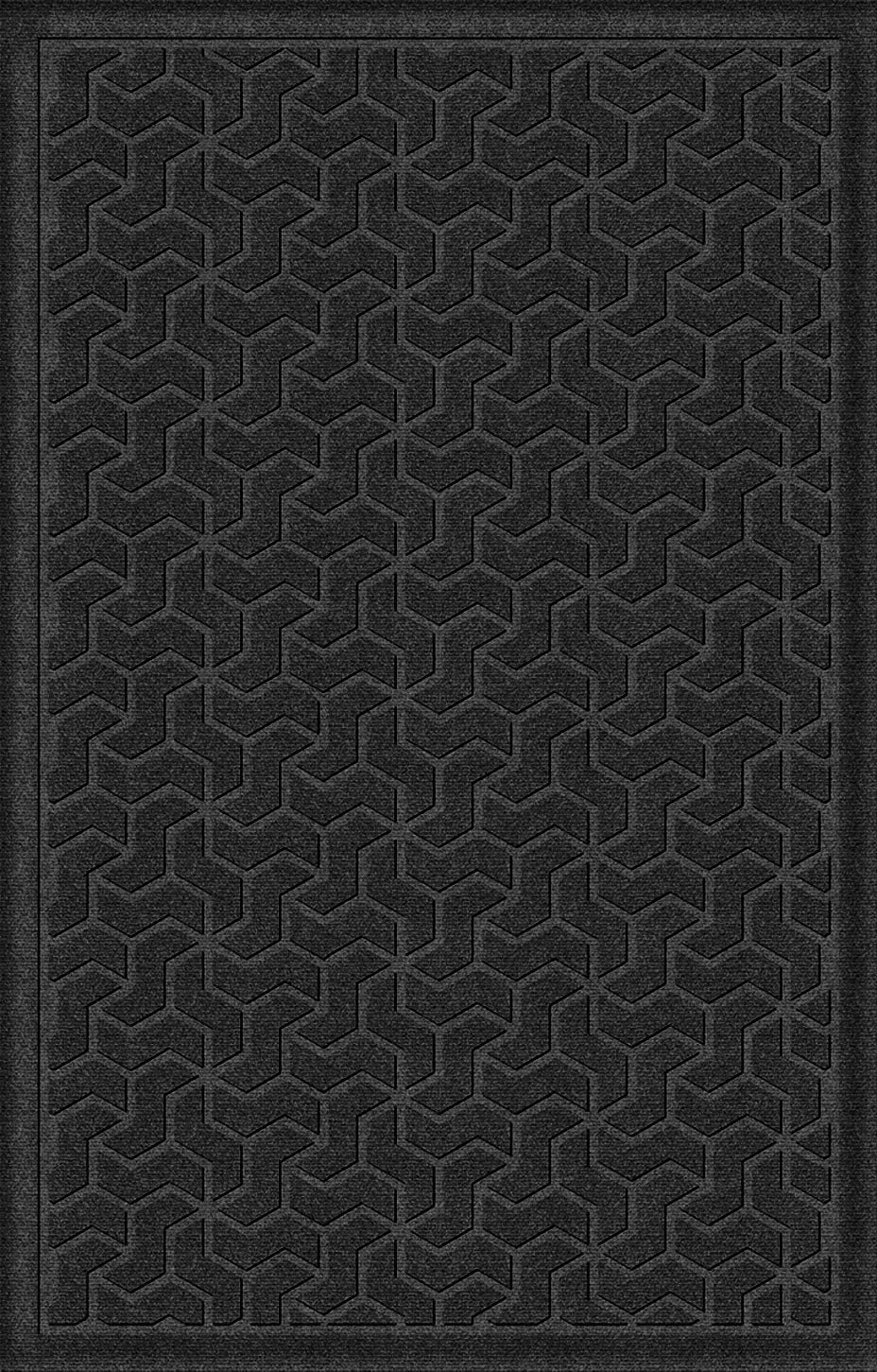 Light Green 3' x 5' Entrance Floor Mat with Gripper Backing R640