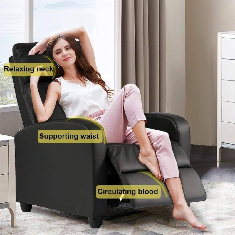 Recliner Massage Chair with Heat and Control O685967