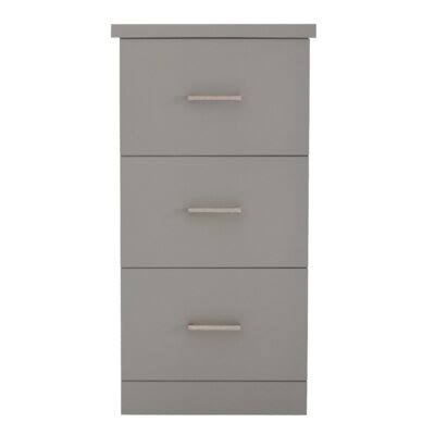 3-Drawer Vertical Filing Cabinet Golden Oak D22729