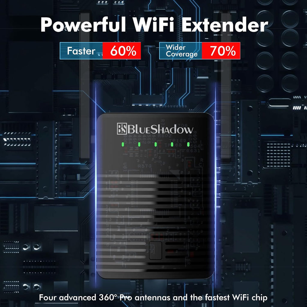 WiFi Extender AC 1200 Dual Band Repeater 2 Pack P292241
