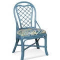 Navy Textured Sile Chair (Set of 2) W611