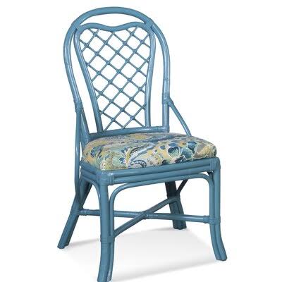 Navy Textured Sile Chair (Set of 2) W611